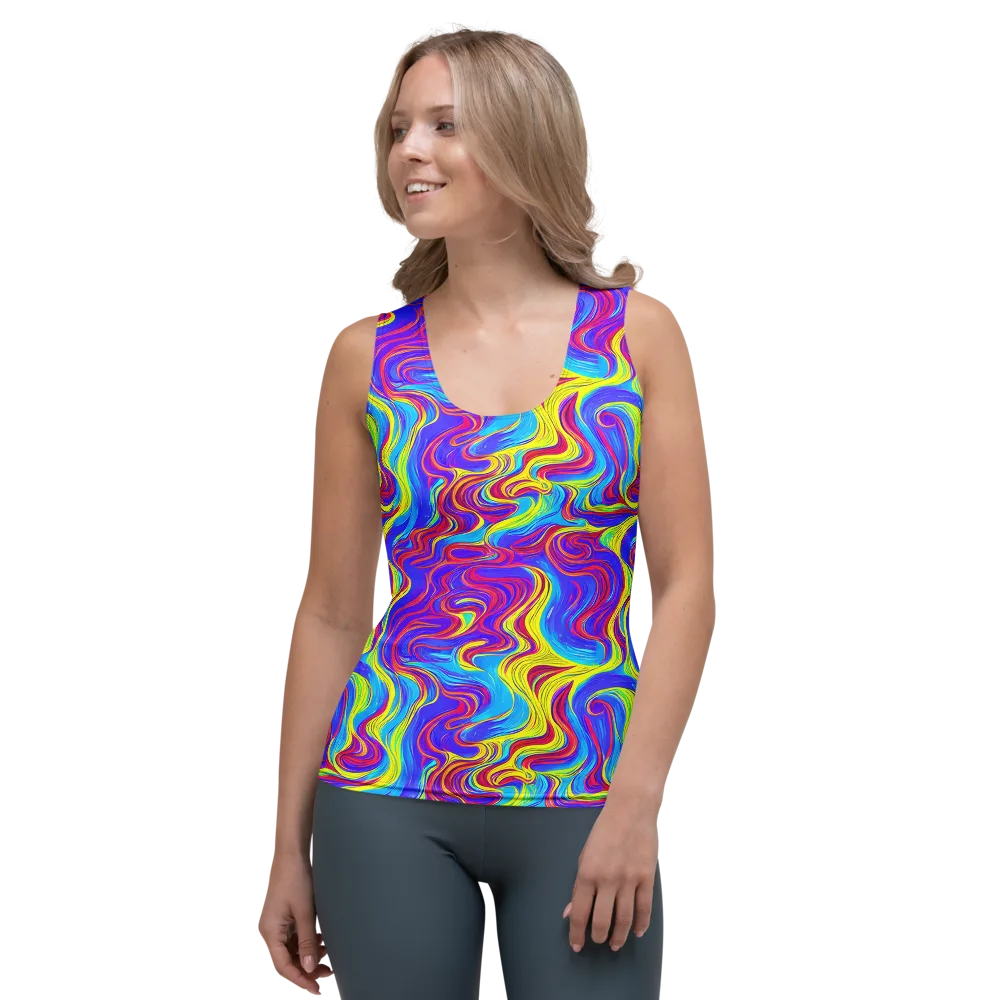 Spectrum Fever on Women's Tank Top — Front