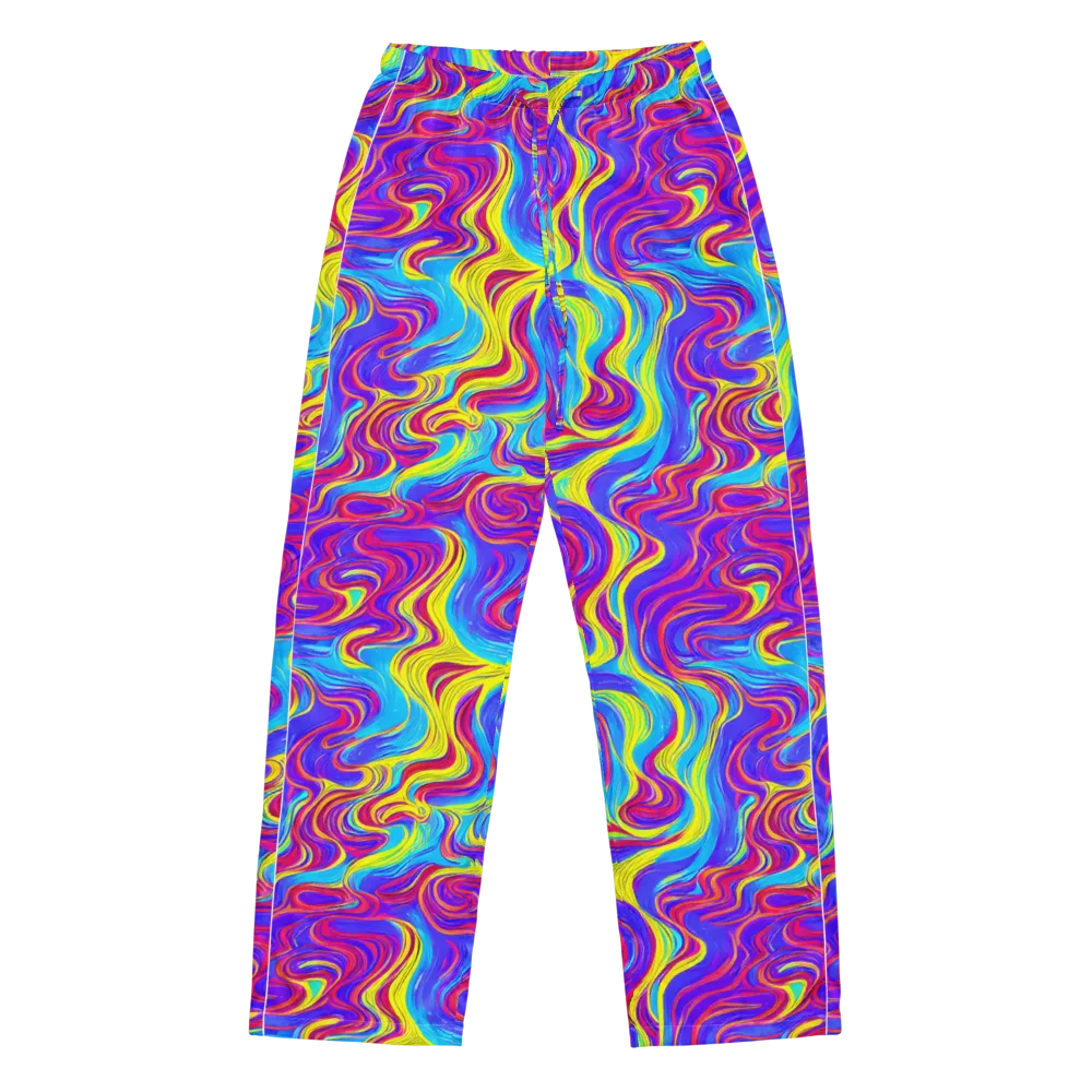 Spectrum Fever on Women's Pajama Pants — Front