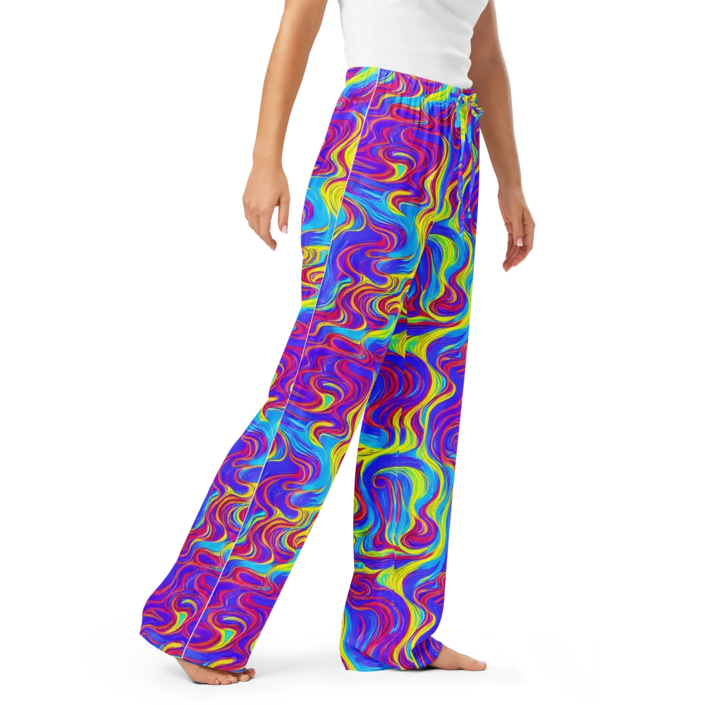 Spectrum Fever on Women's Pajama Pants — Right Front