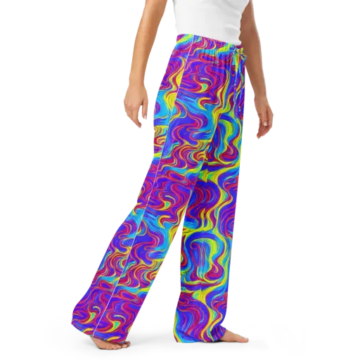 Spectrum Fever on a Women's Pajama Pants
