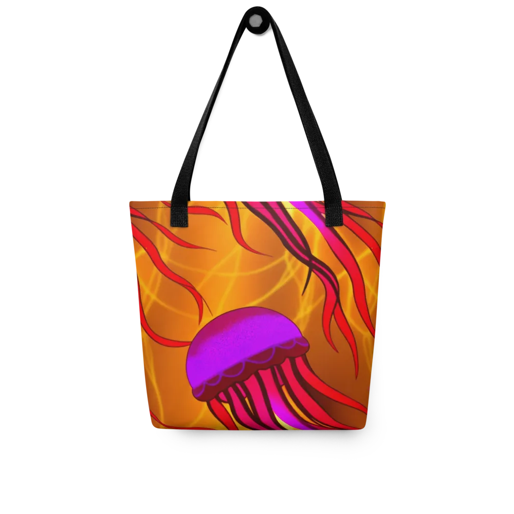 Violet Current on Tote Bag — Front