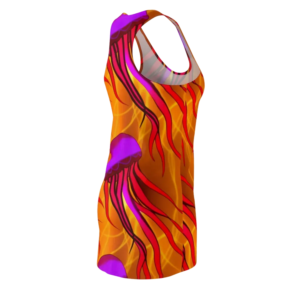 Violet Current on Racerback Dress — Back Side