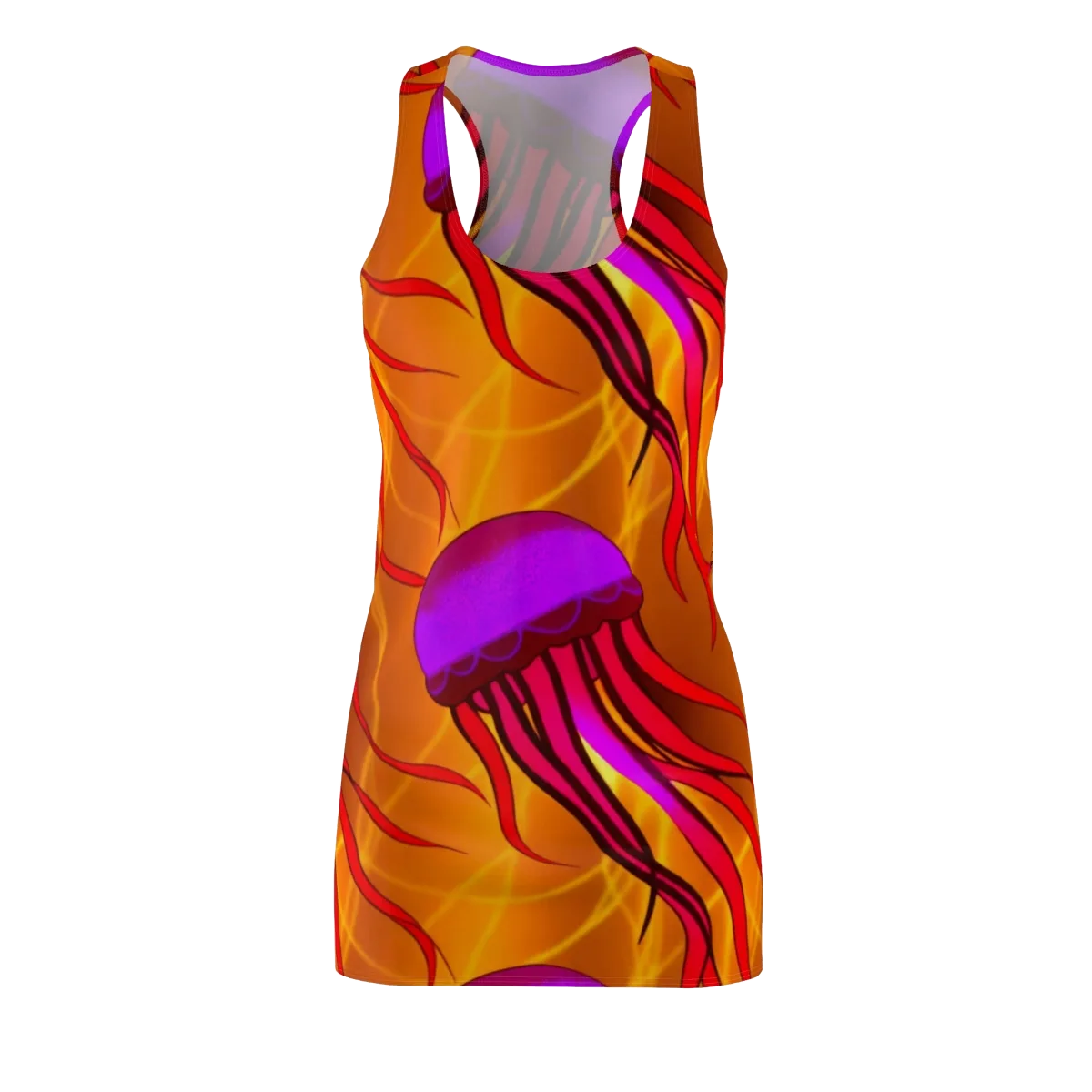 Violet Current on Racerback Dress — Front