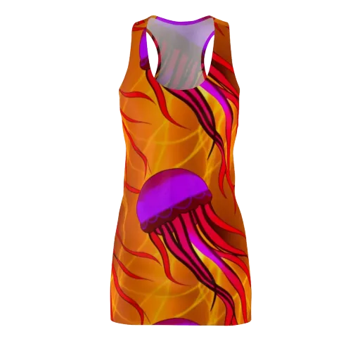 Violet Current on a Racerback Dress