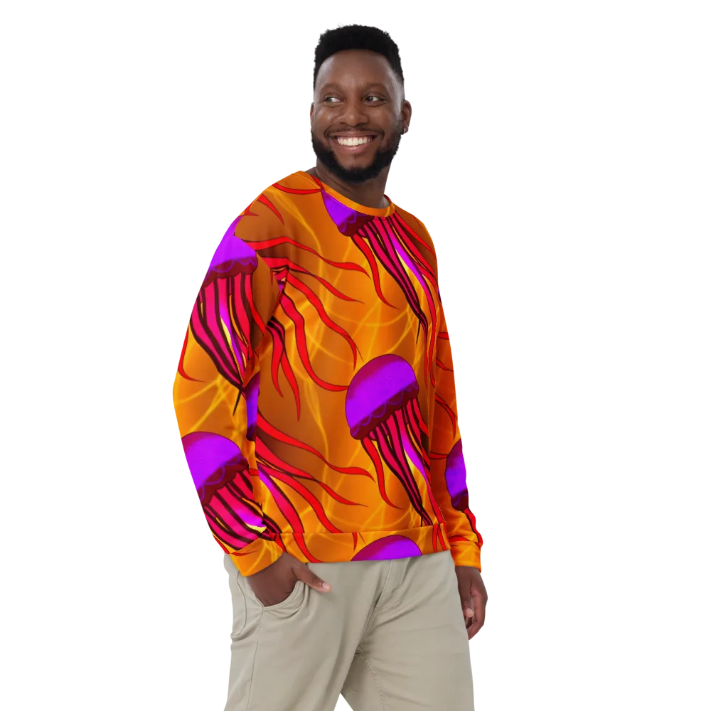 Violet Current on Sweatshirt — Front