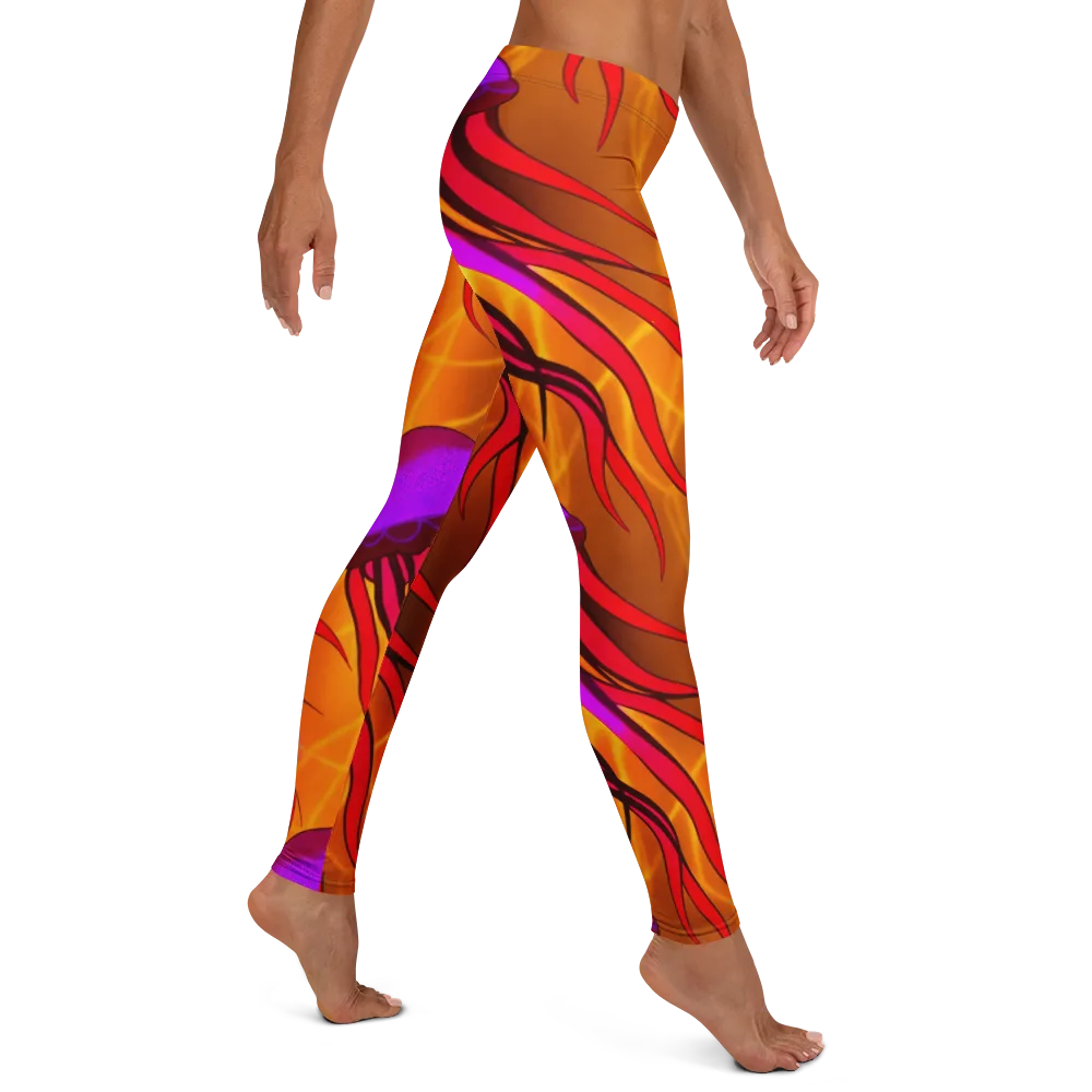 Violet Current on Leggings — Right