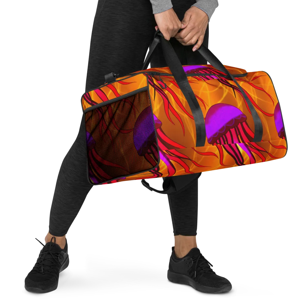 Violet Current on Duffle Bag — Right Front