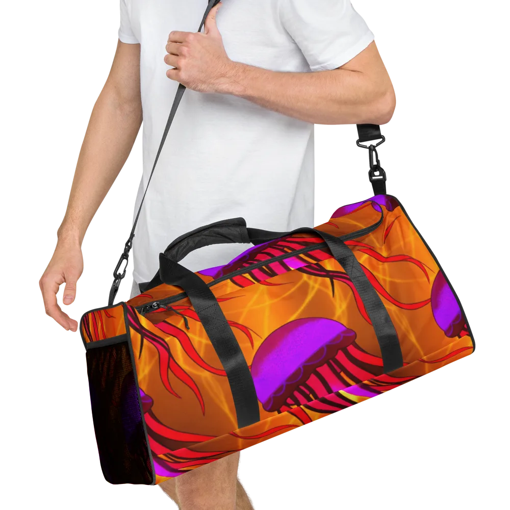 Violet Current on Duffle Bag — Right Front