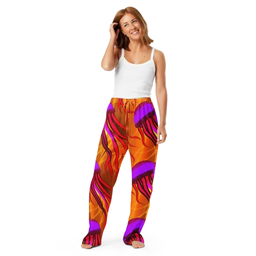 Violet Current on a Women's Pajama Pants