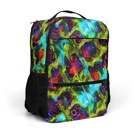 Chromatic Vines on a Utility Backpack