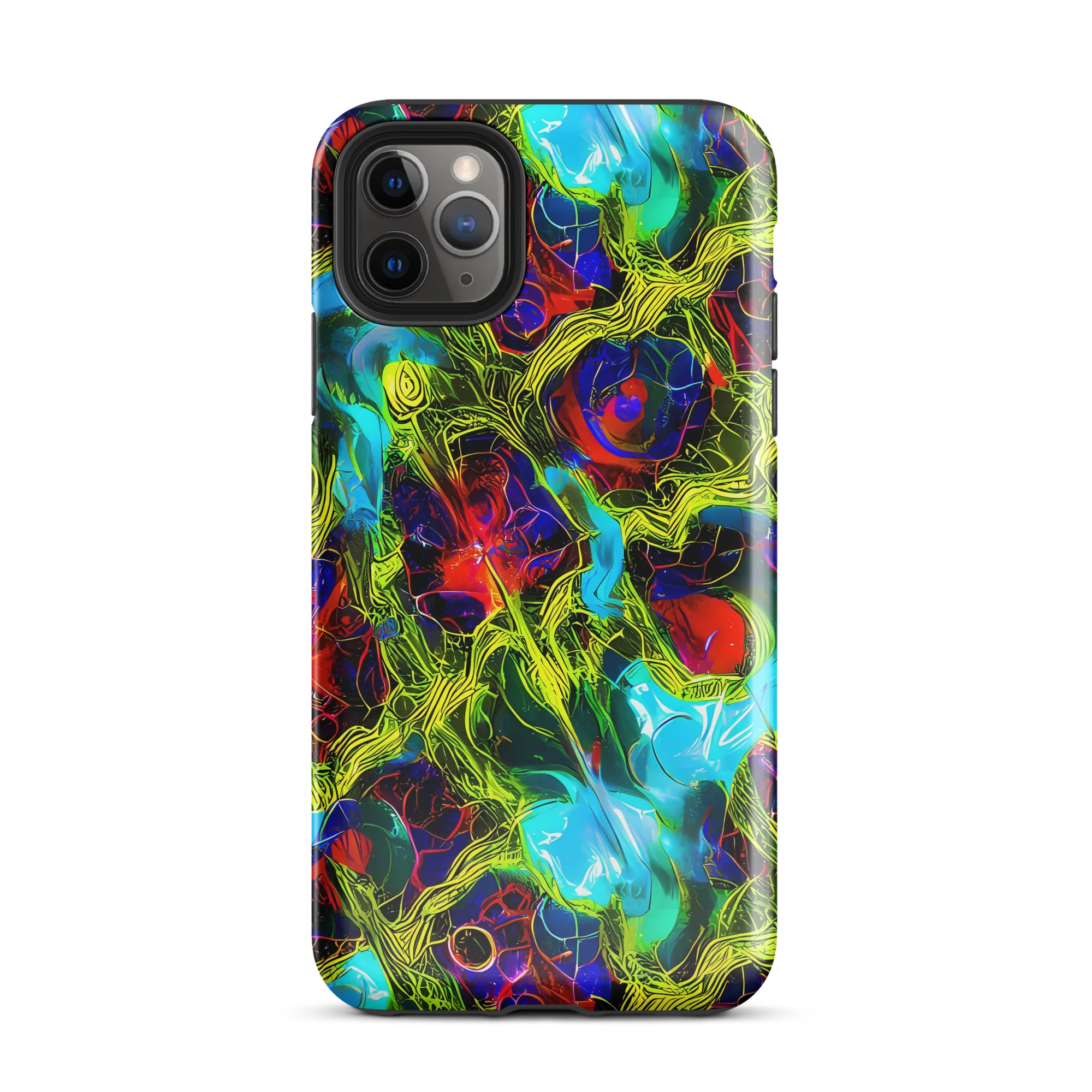 Chromatic Vines on Tough Case for iPhone® — Front