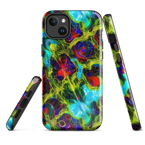Chromatic Vines on a MagSafe Tough Case for iPhone®