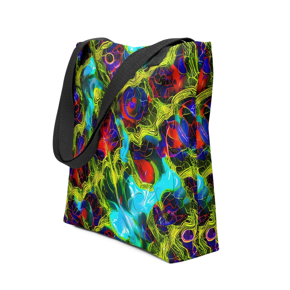 Chromatic Vines on Tote Bag — Front