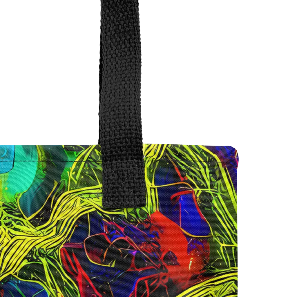 Chromatic Vines on Tote Bag — Product details