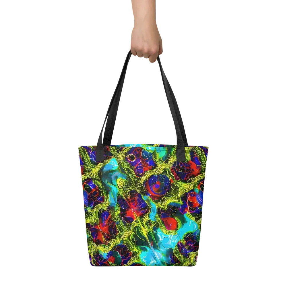 Chromatic Vines on Tote Bag — Front