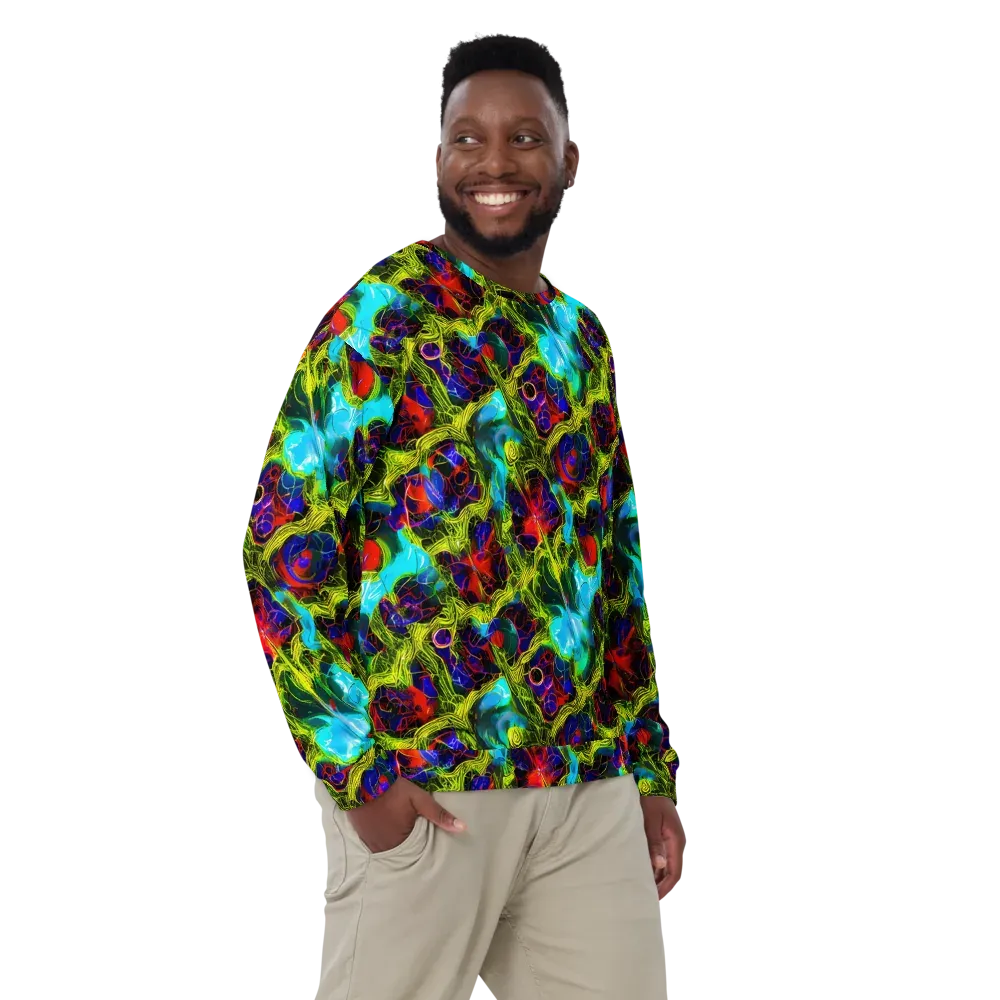 Chromatic Vines on Sweatshirt — Front