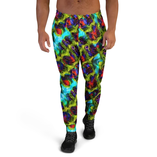 Chromatic Vines on a Men's Joggers