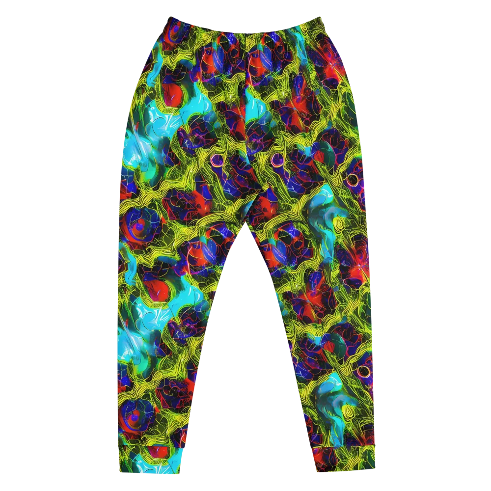 Chromatic Vines on Men's Joggers — Front