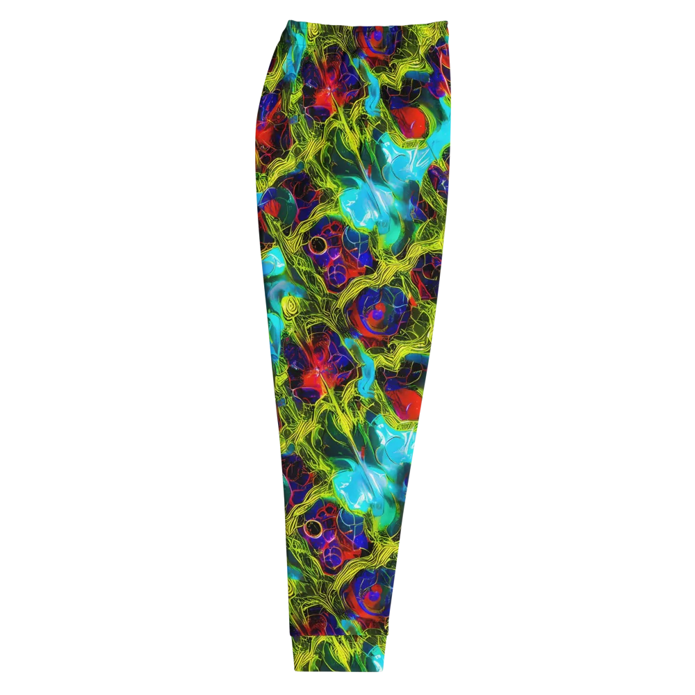 Chromatic Vines on Men's Joggers — Right