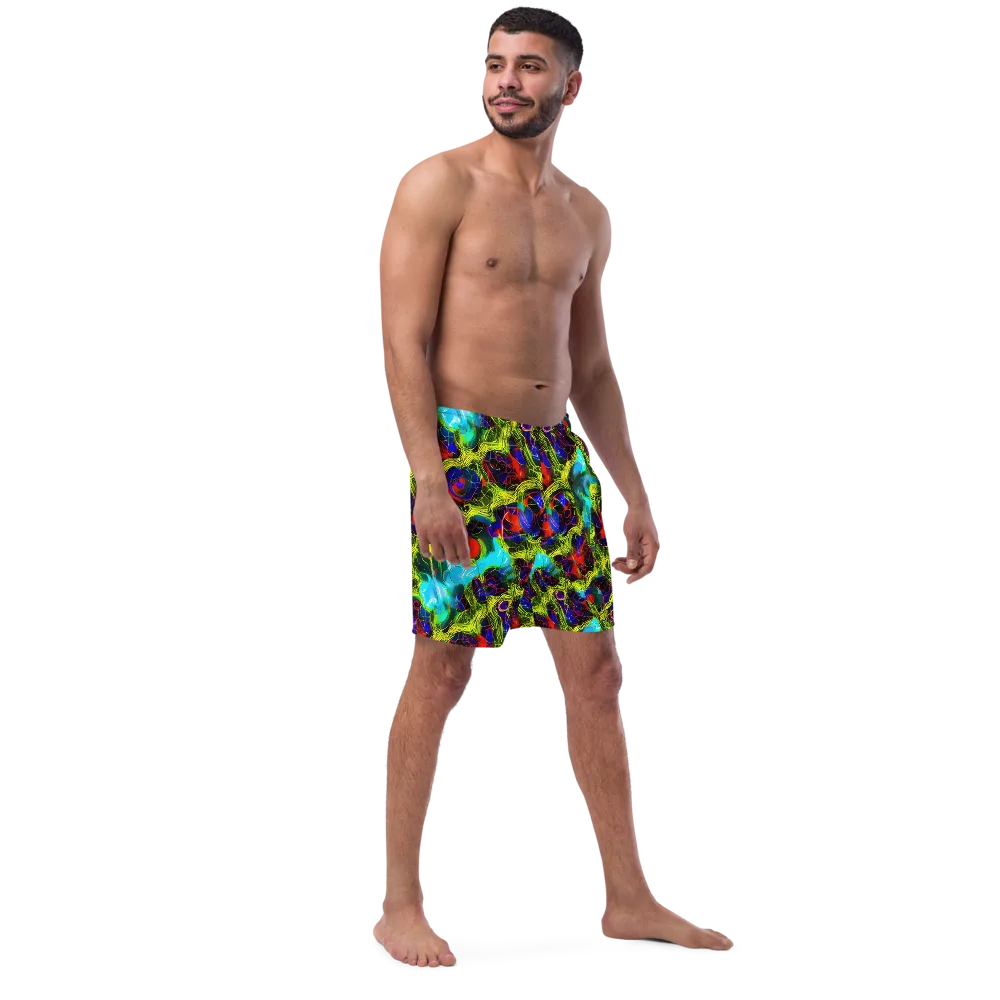 Chromatic Vines on Swim Trunks — Right Front