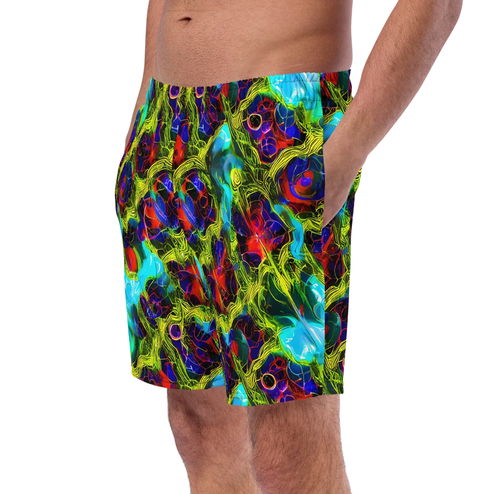 Chromatic Vines on Swim Trunks — Left Front
