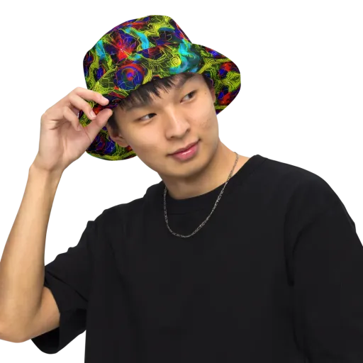 Chromatic Vines on a Reversible Bucket Hat