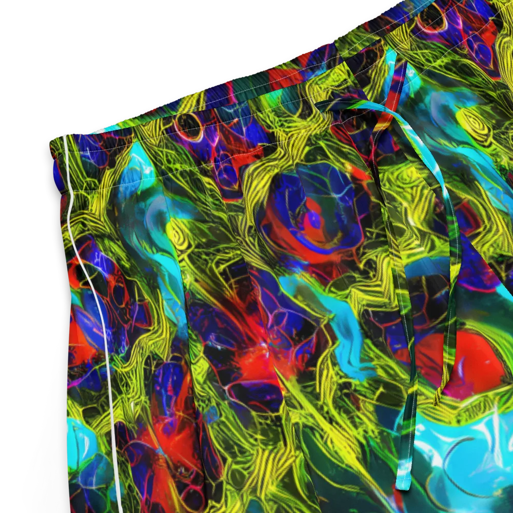 Chromatic Vines on Women's Pajama Shorts — Product details