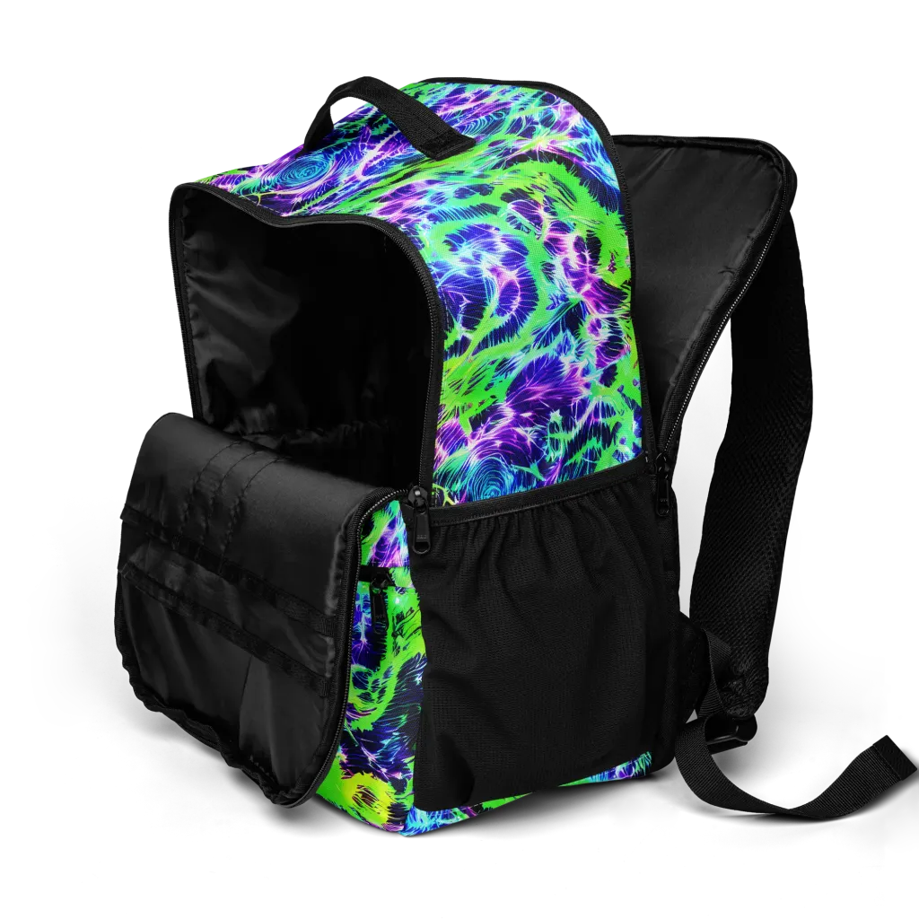 Plasma Spiral on Utility Backpack — Product details 2