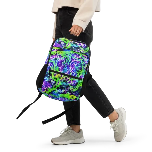 Plasma Spiral on a Utility Backpack