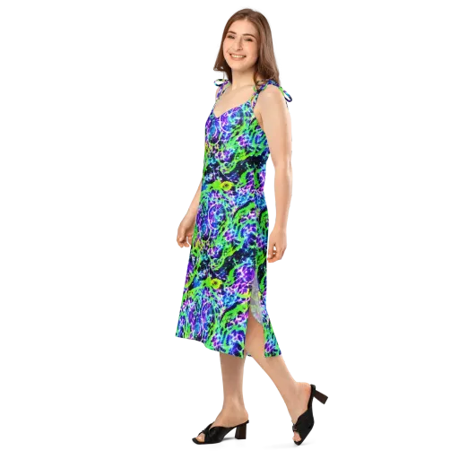 Plasma Spiral on a Slip Dress