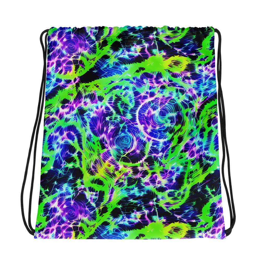 Plasma Spiral on Drawstring Bag — Photo