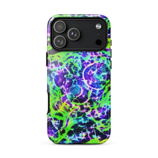 Plasma Spiral on a Tough Case for iPhone®
