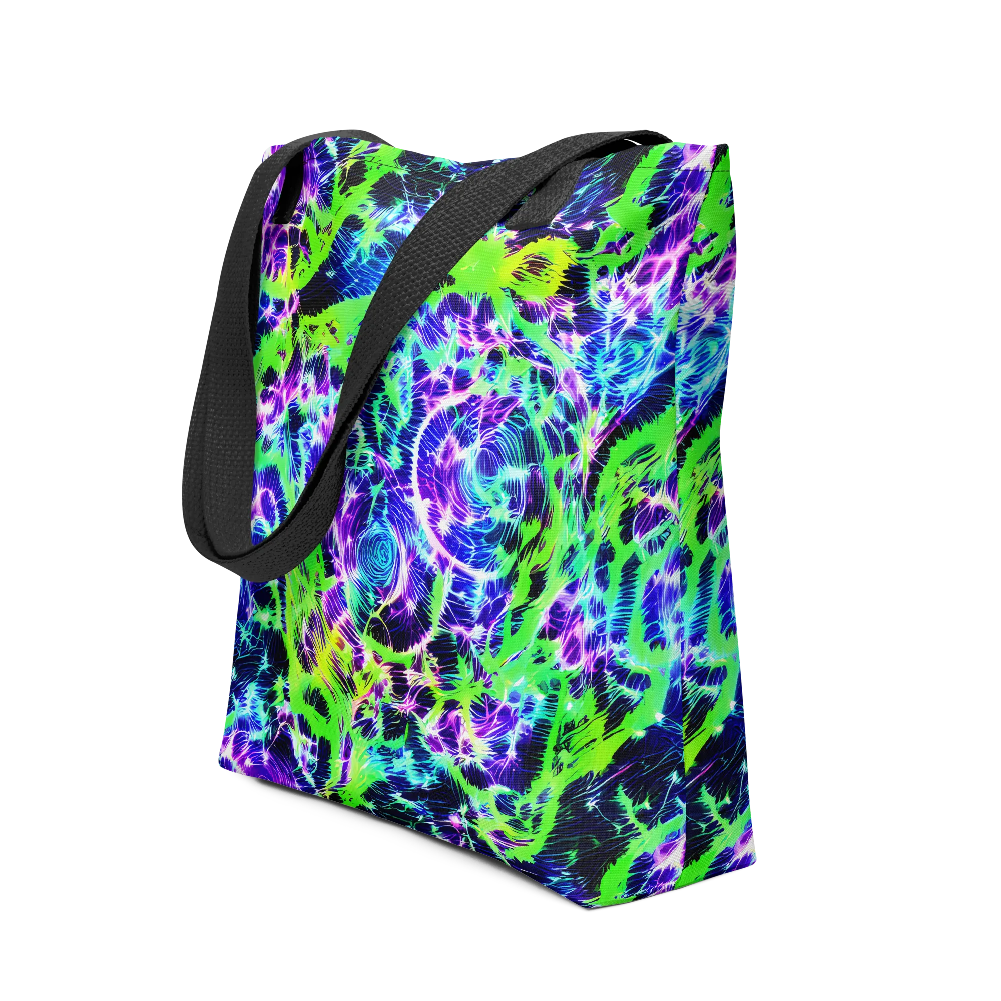 Plasma Spiral on Tote Bag — Front