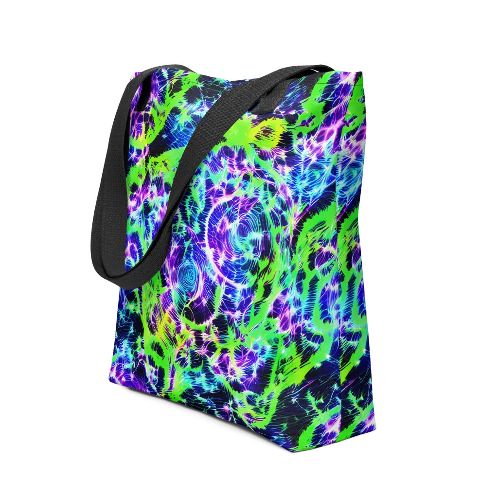 Plasma Spiral on Tote Bag — Front