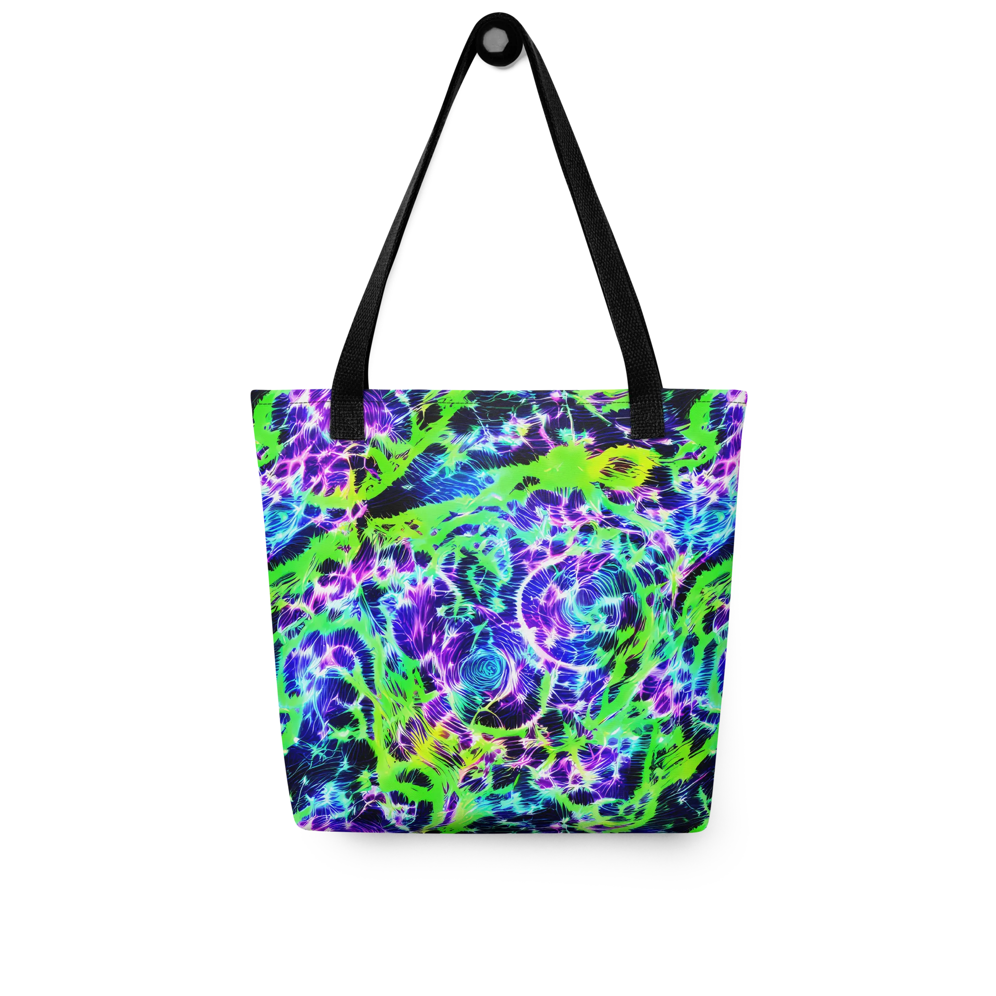 Plasma Spiral on Tote Bag — Front