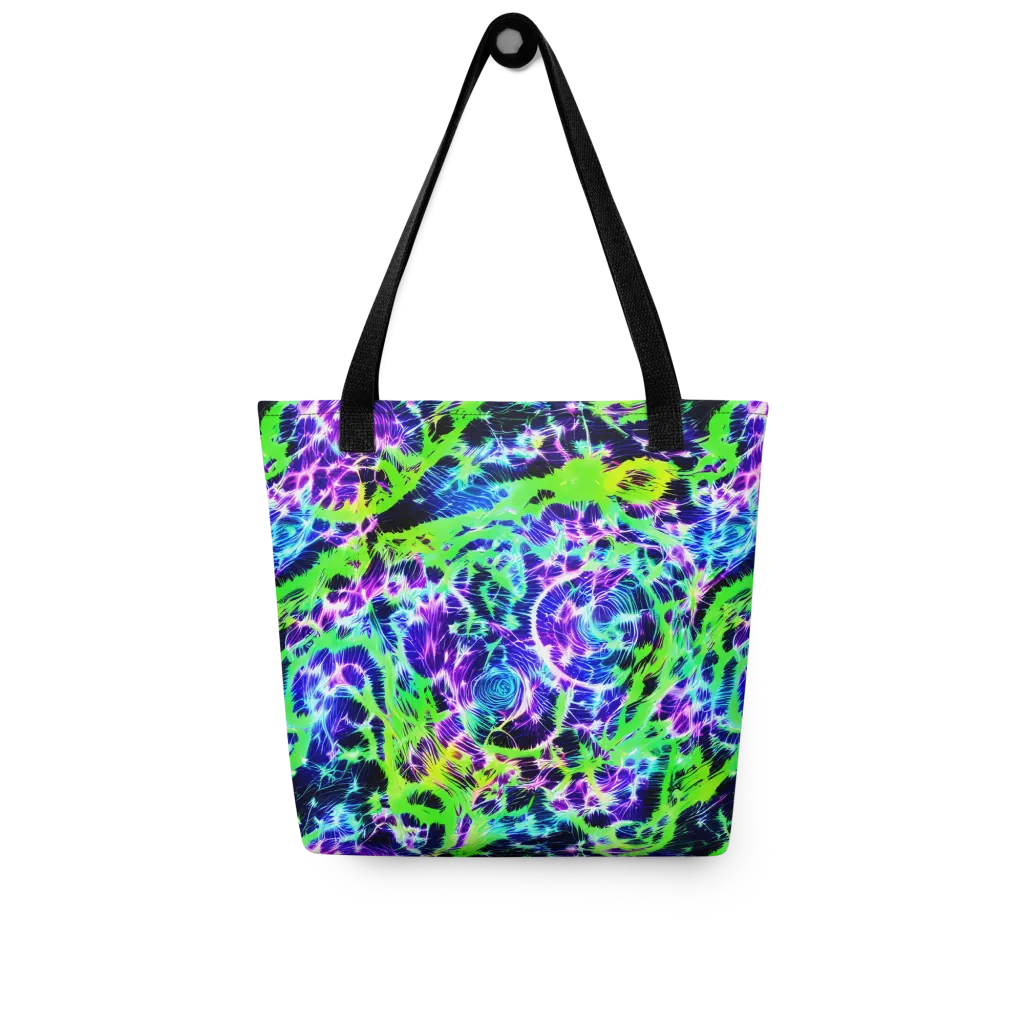 Plasma Spiral on Tote Bag — Front