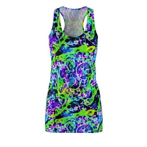 Plasma Spiral on a Racerback Dress