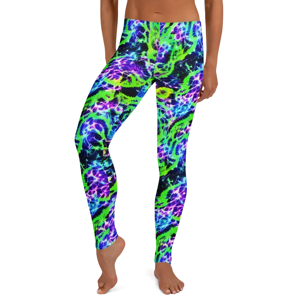 Plasma Spiral on Leggings — Front