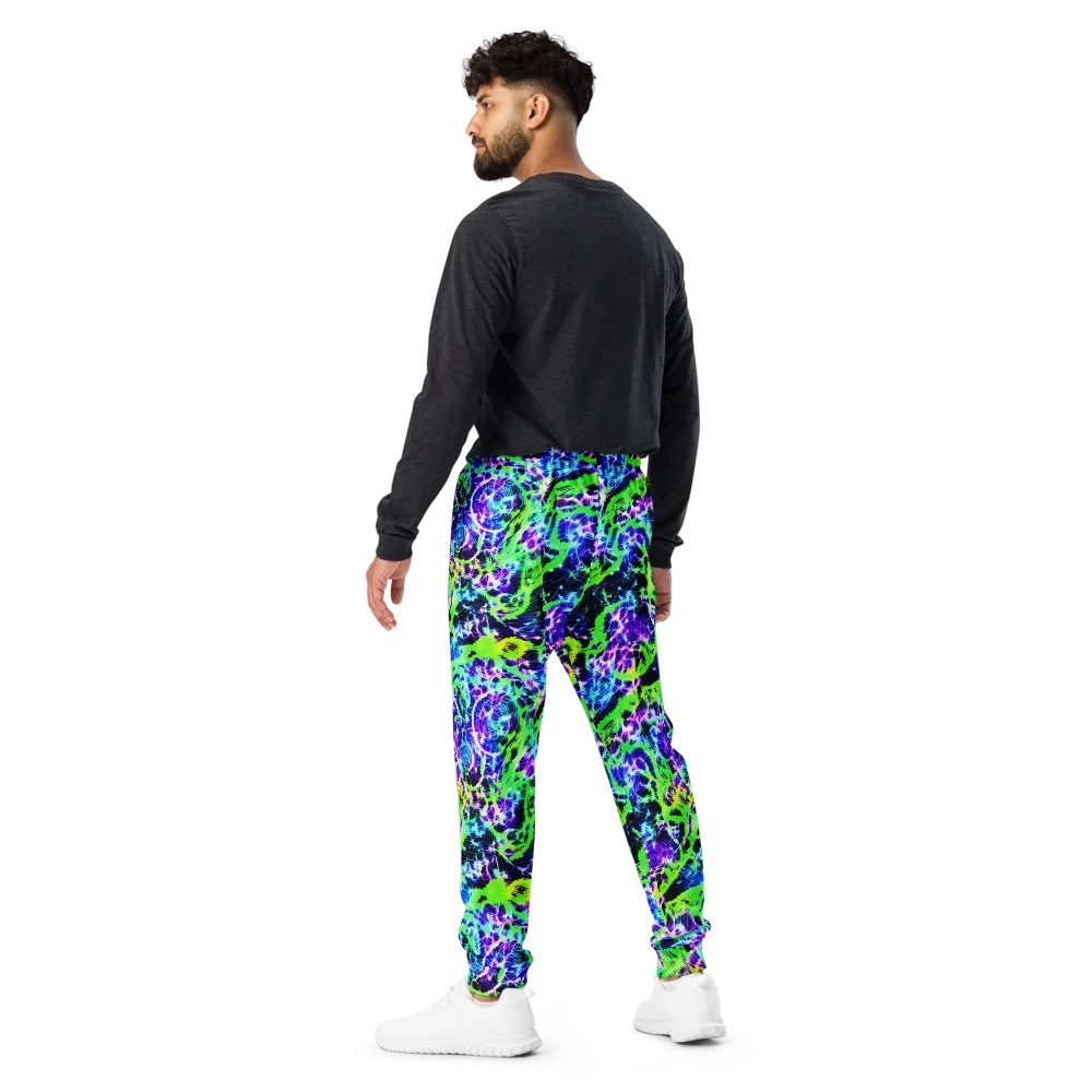 Plasma Spiral on Men's Joggers — Back