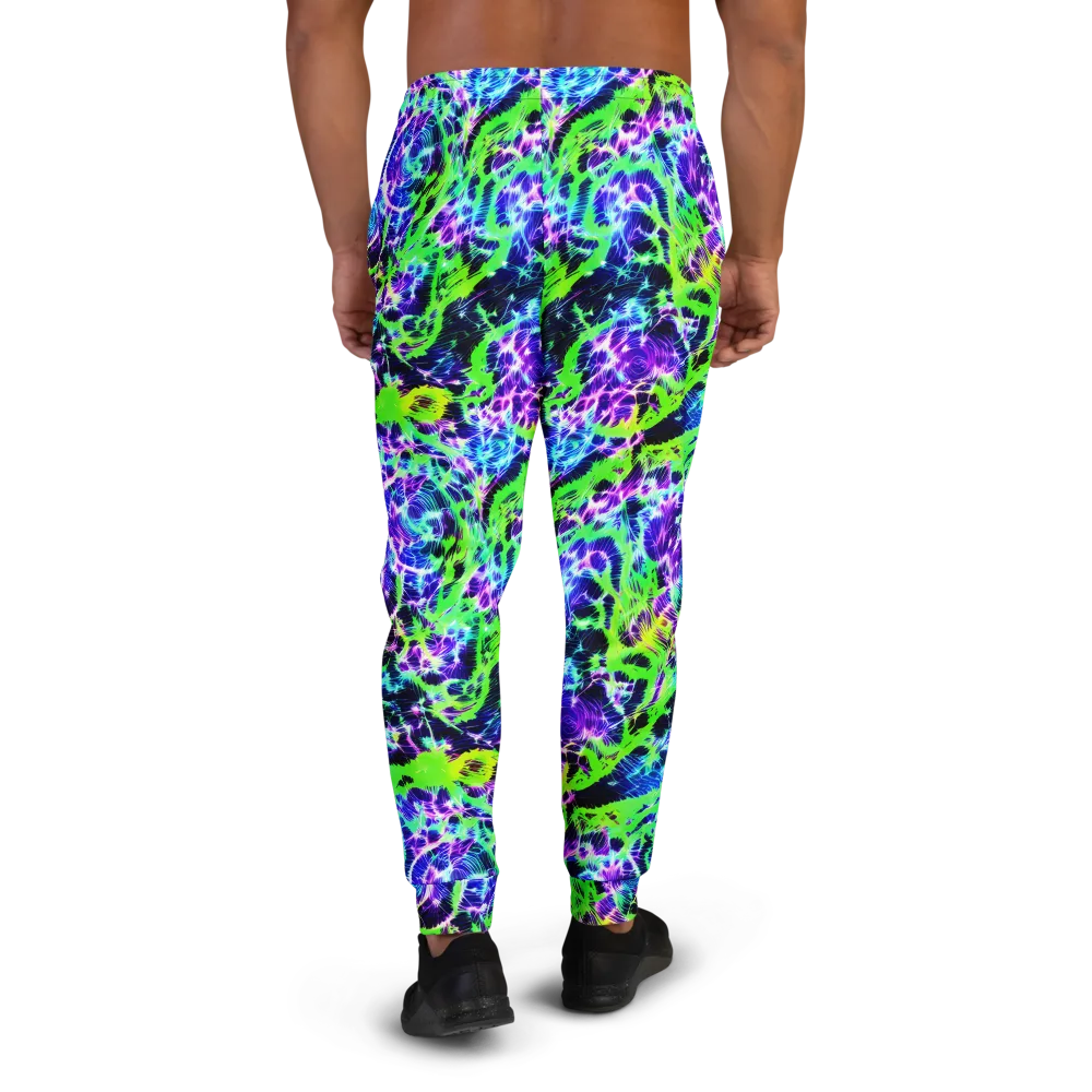 Plasma Spiral on Men's Joggers — Back