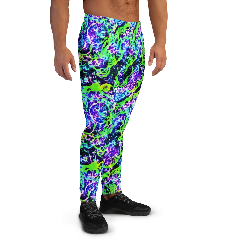 Plasma Spiral on Men's Joggers — Right