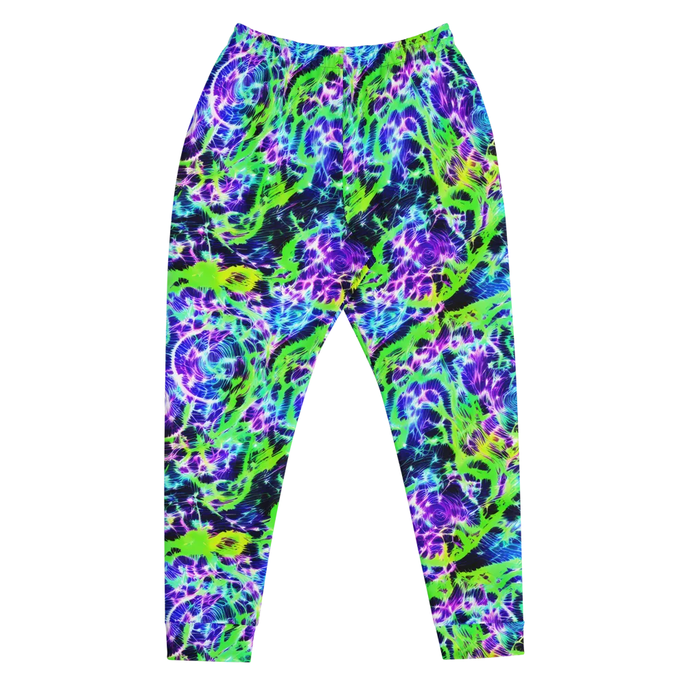 Plasma Spiral on Men's Joggers — Front