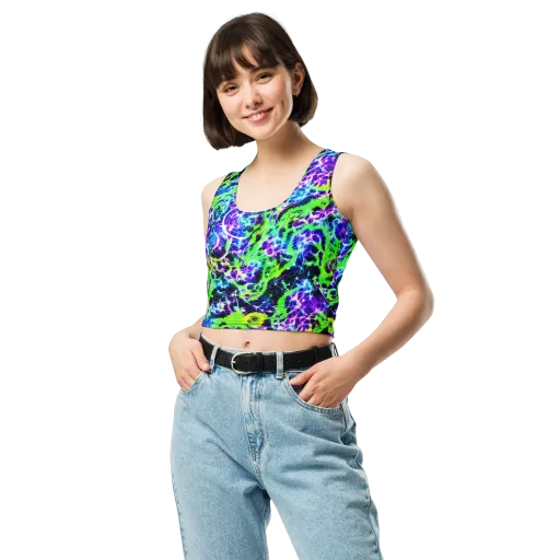 Plasma Spiral on a Crop Top