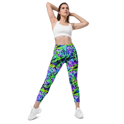 Plasma Spiral on a Leggings with Pockets