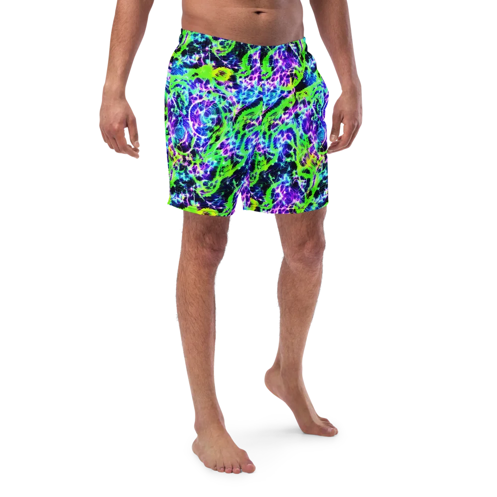Plasma Spiral on Swim Trunks — Front