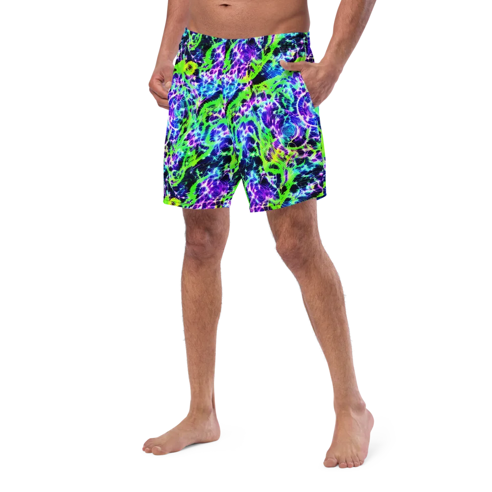 Plasma Spiral on Swim Trunks — Left Front