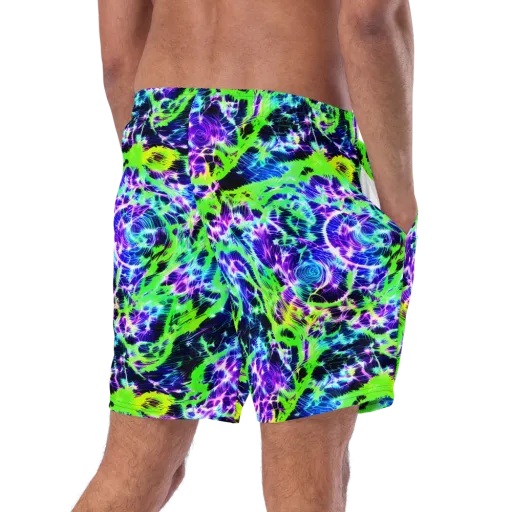 Plasma Spiral on a Swim Trunks
