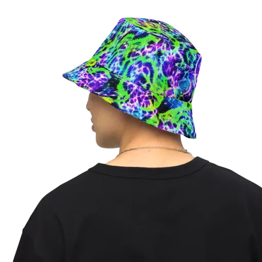 Plasma Spiral on a Reversible Bucket Hat