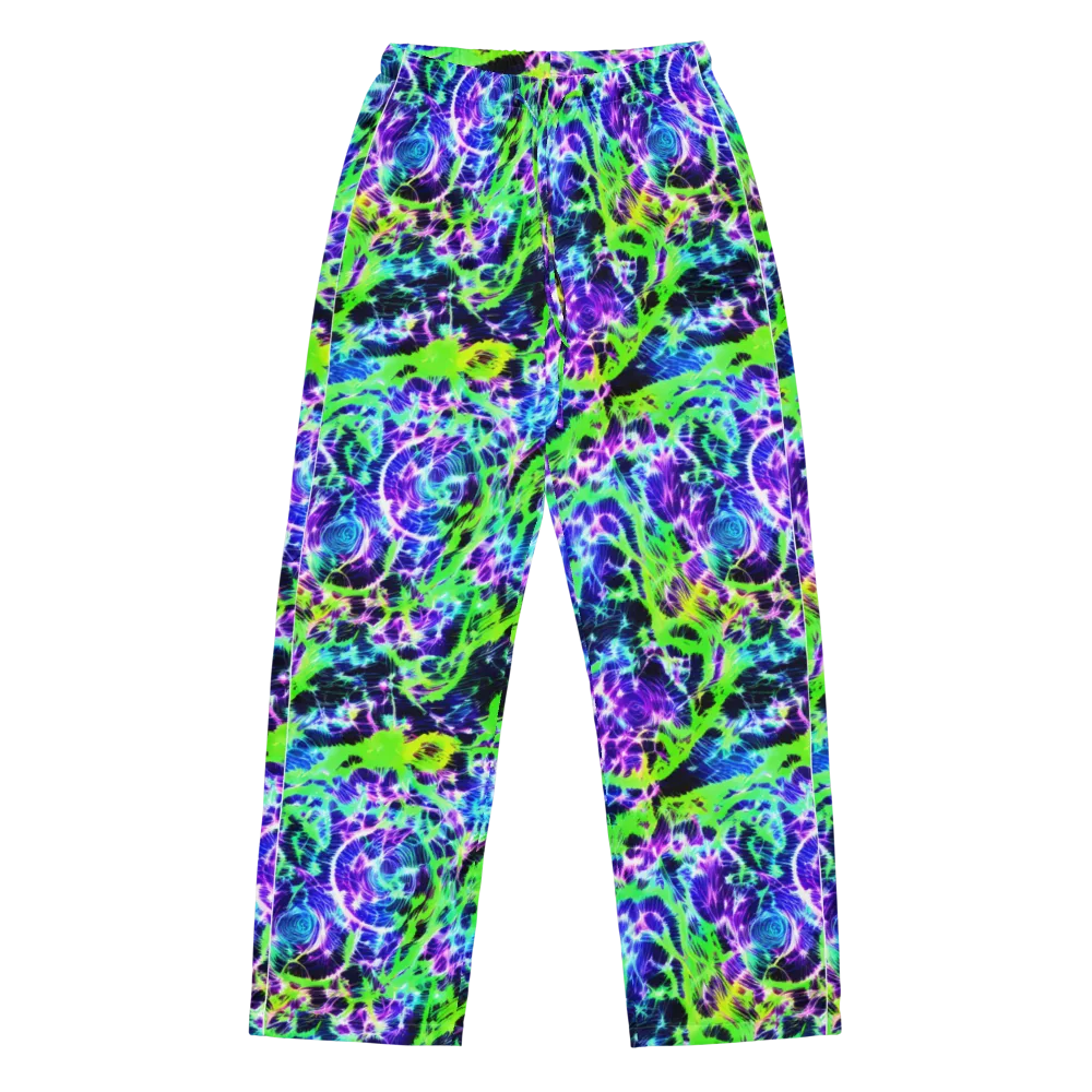 Plasma Spiral on Women's Pajama Pants — Front