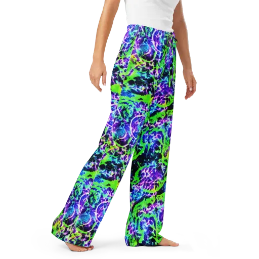 Plasma Spiral on a Women's Pajama Pants